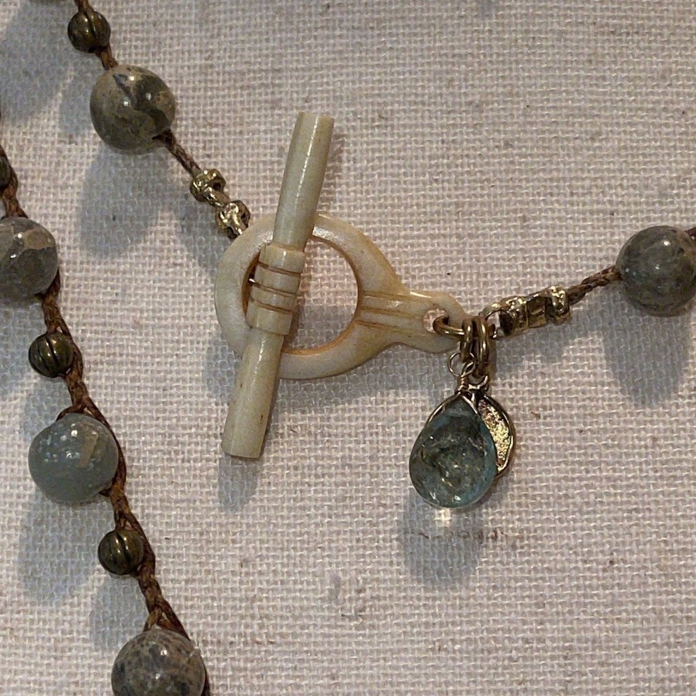 Hand of God Beaded Necklace 38” Total length - Picture 6 of 16